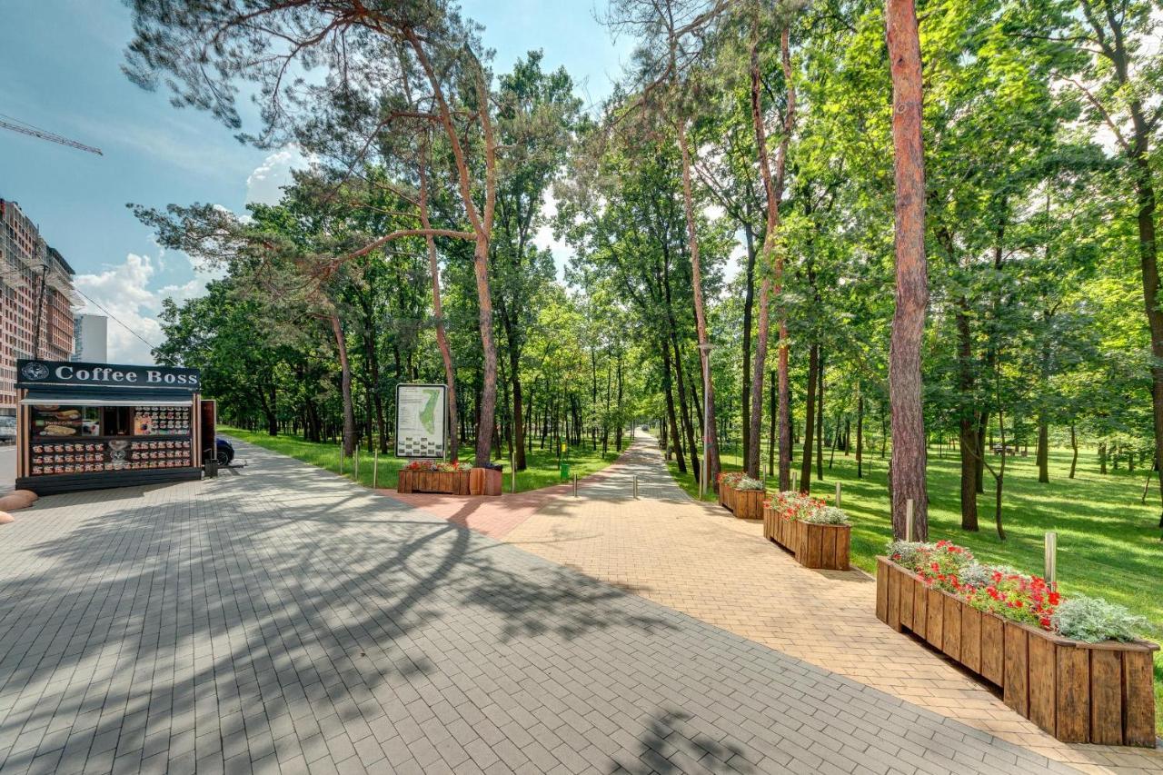 Apartment Voskresenska 18 , Парковые Озера 키예프 외부 사진